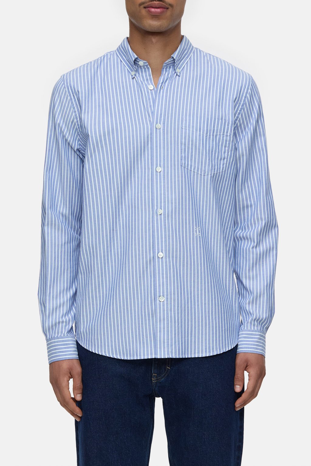 Oxford shirt with stripes | Closed