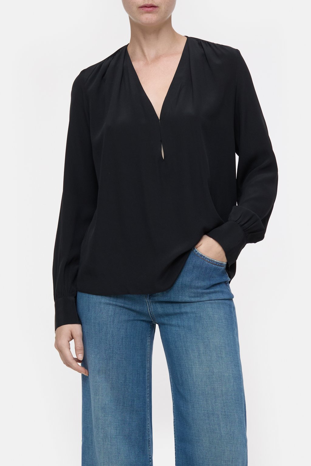 Silk blouse | Closed