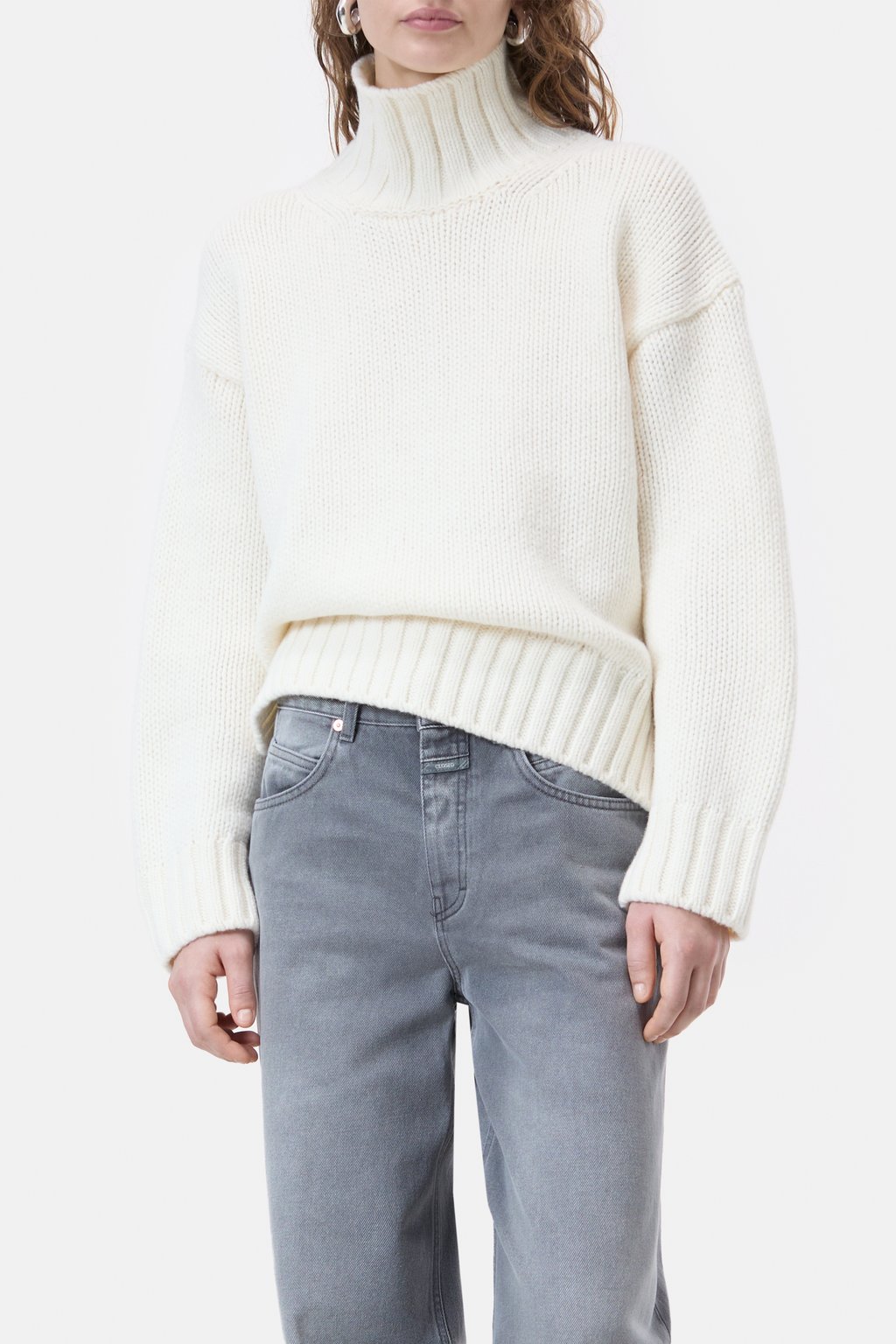 Unisex Wool Large Stole | MUJI