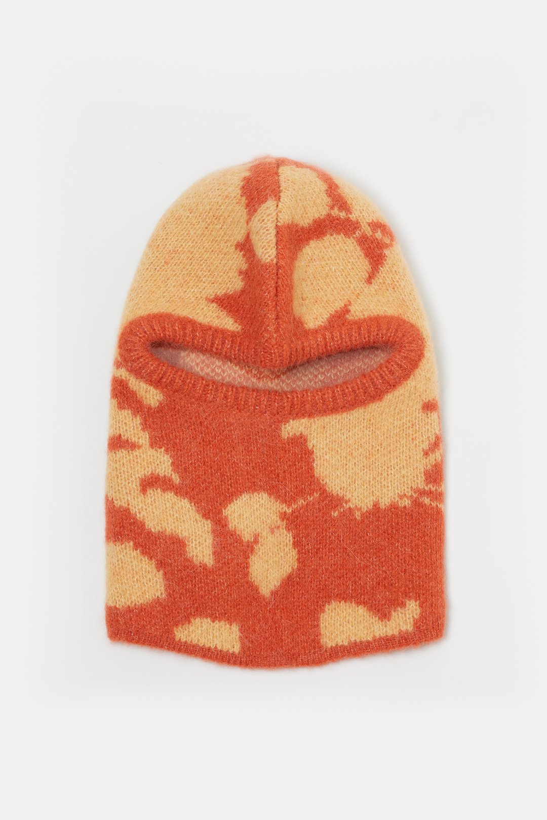 Cagoule lilas et orange, masque de ski au crochet, cagoule tricotée,  chapeau cagoule, tricot cagoule -  France