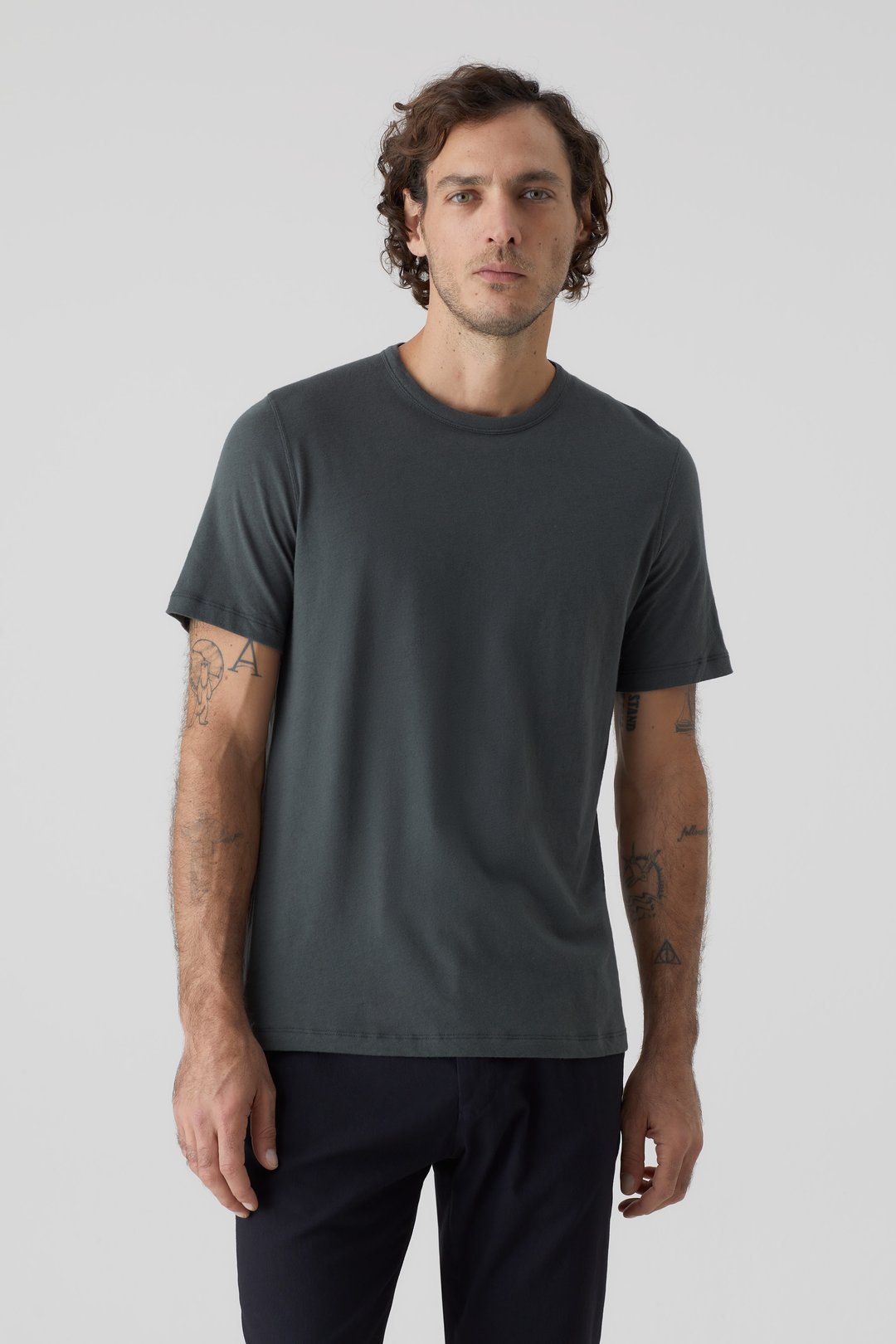 Mango T-shirt discount 63% Gray M WOMEN FASHION Shirts & T-shirts Basic 