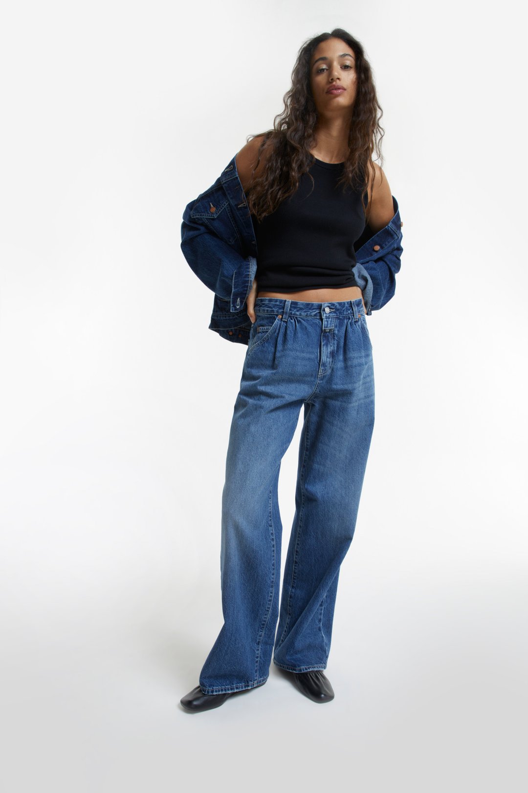 WOMEN FASHION Jeans Worn-in Monki boyfriend jeans Blue 42                  EU discount 76% 