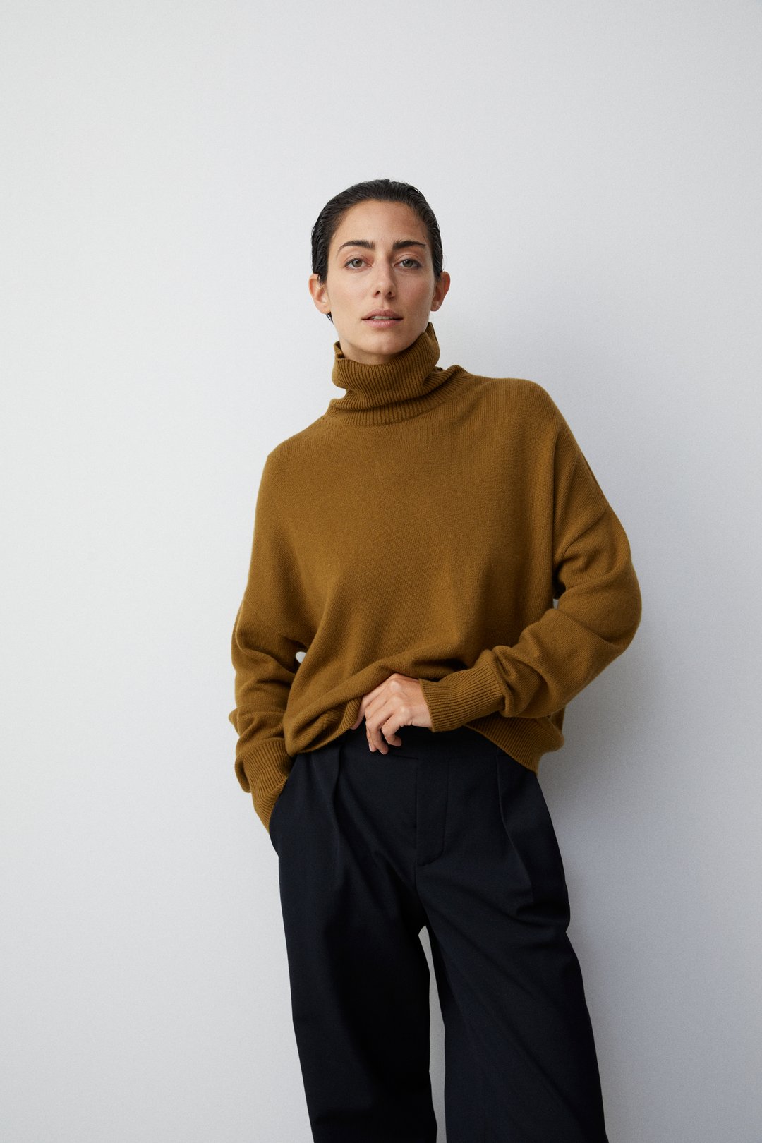 turtle neck cashmere jumper