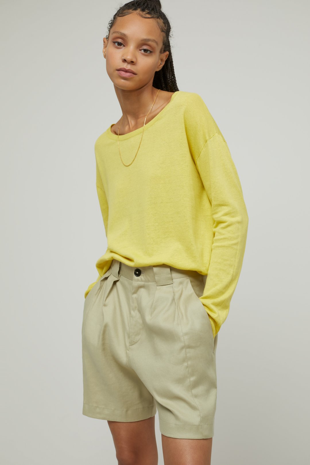 linen cotton sweater