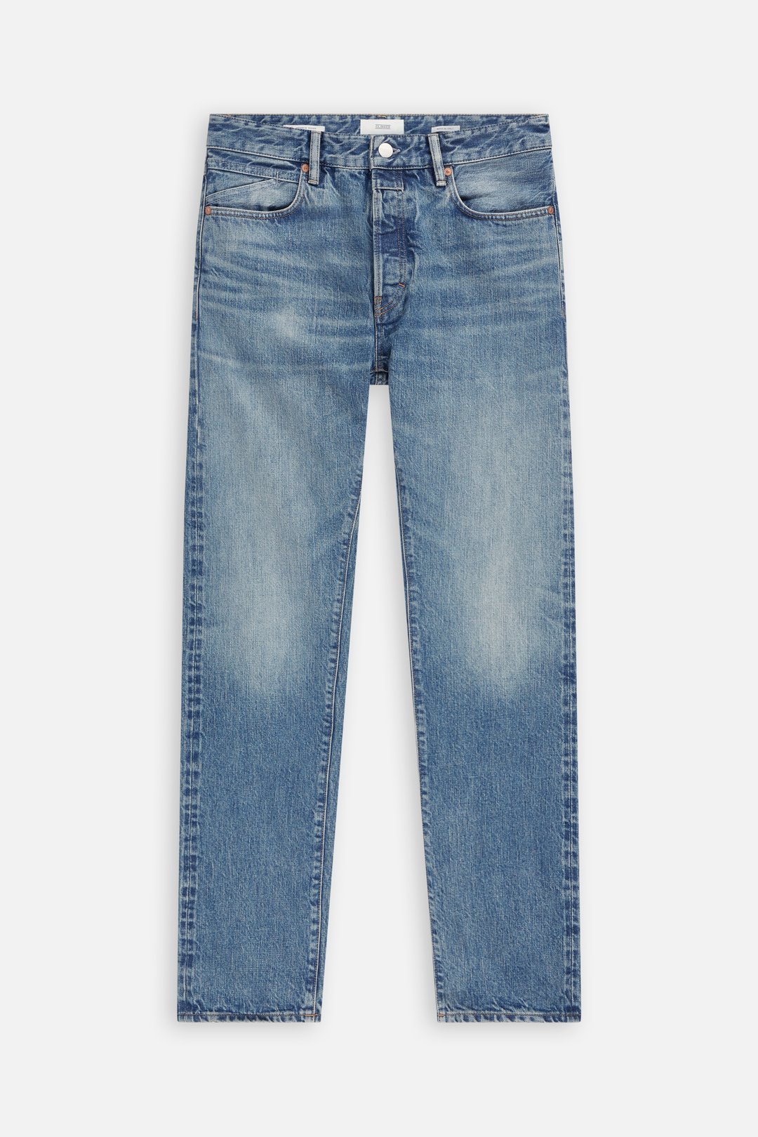 Mens Clothing Jeans Straight-leg jeans Entre Amis Denim Pants in Blue for Men 