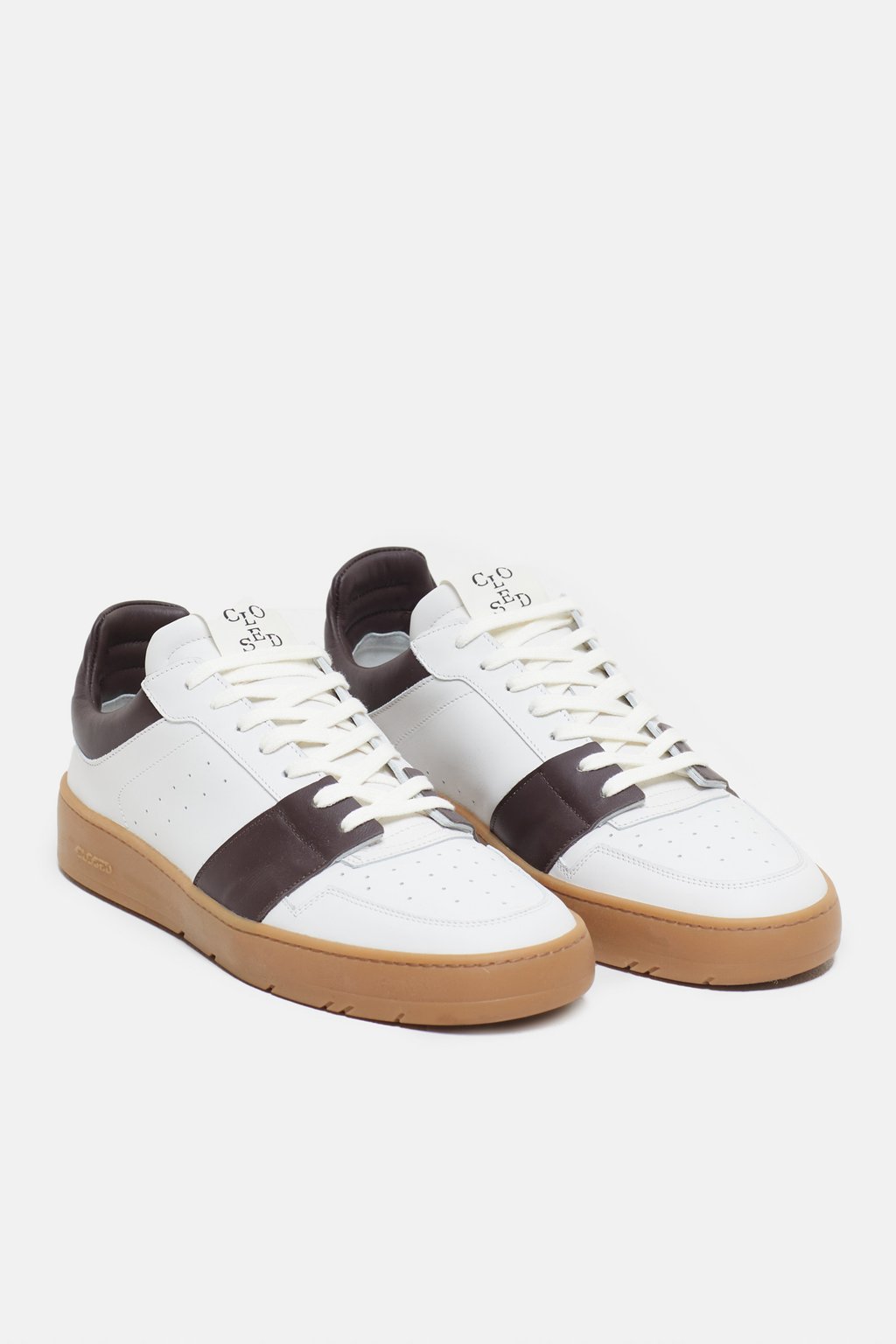 lace design low-top leather shoes na891 – Nanostudio