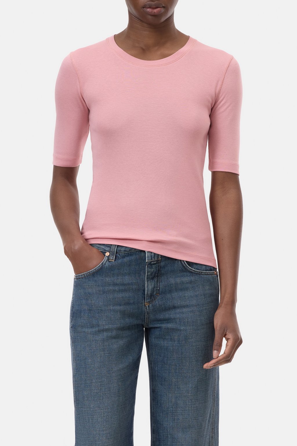 Cotton blend T-shirt | Closed