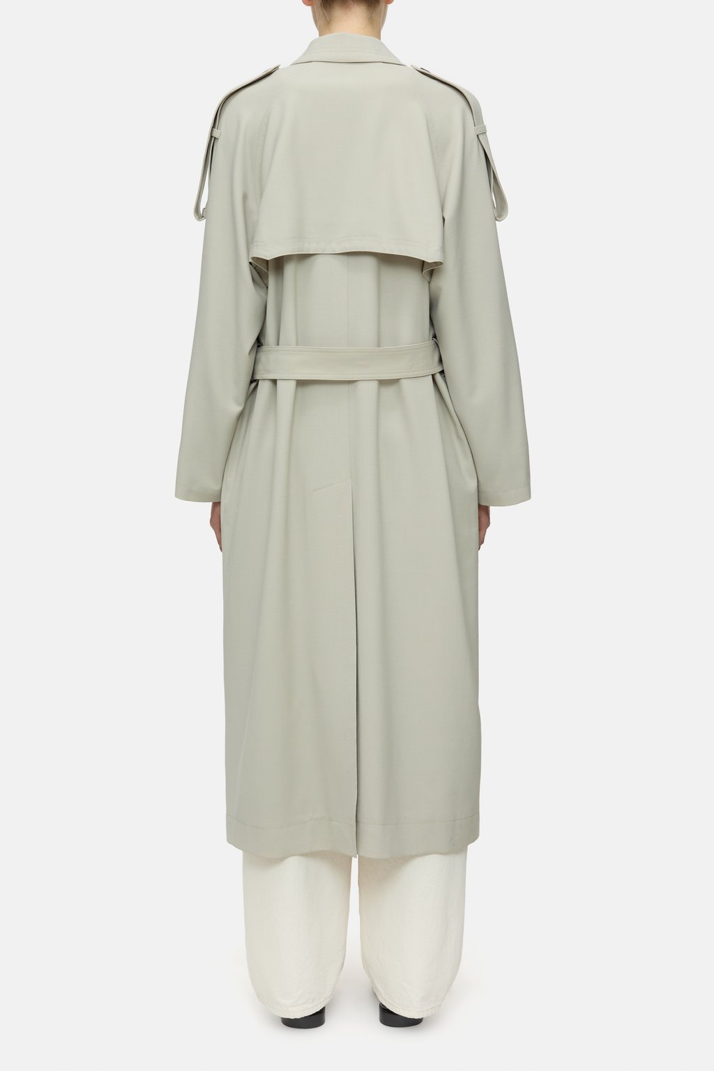 FRILL TRENCH COAT 22W-025CT ベージュ