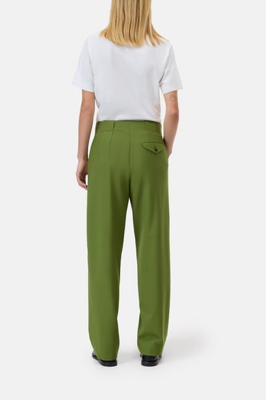 パンツ CLOSED Women Straight Pants C22734 61H 20601 Green Pants | Closed