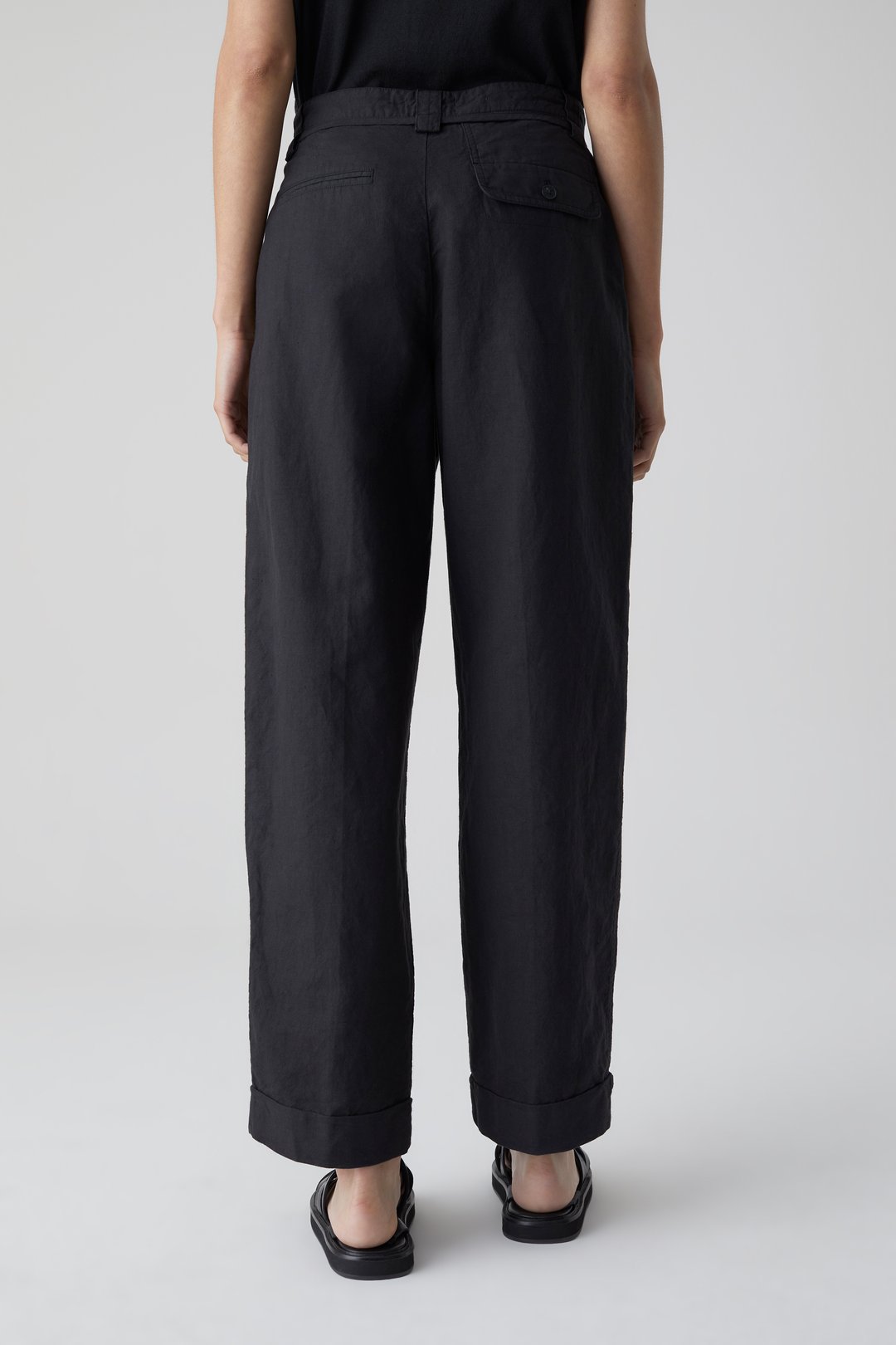 REYDON LINEN & COTTON PANTS | CLOSED