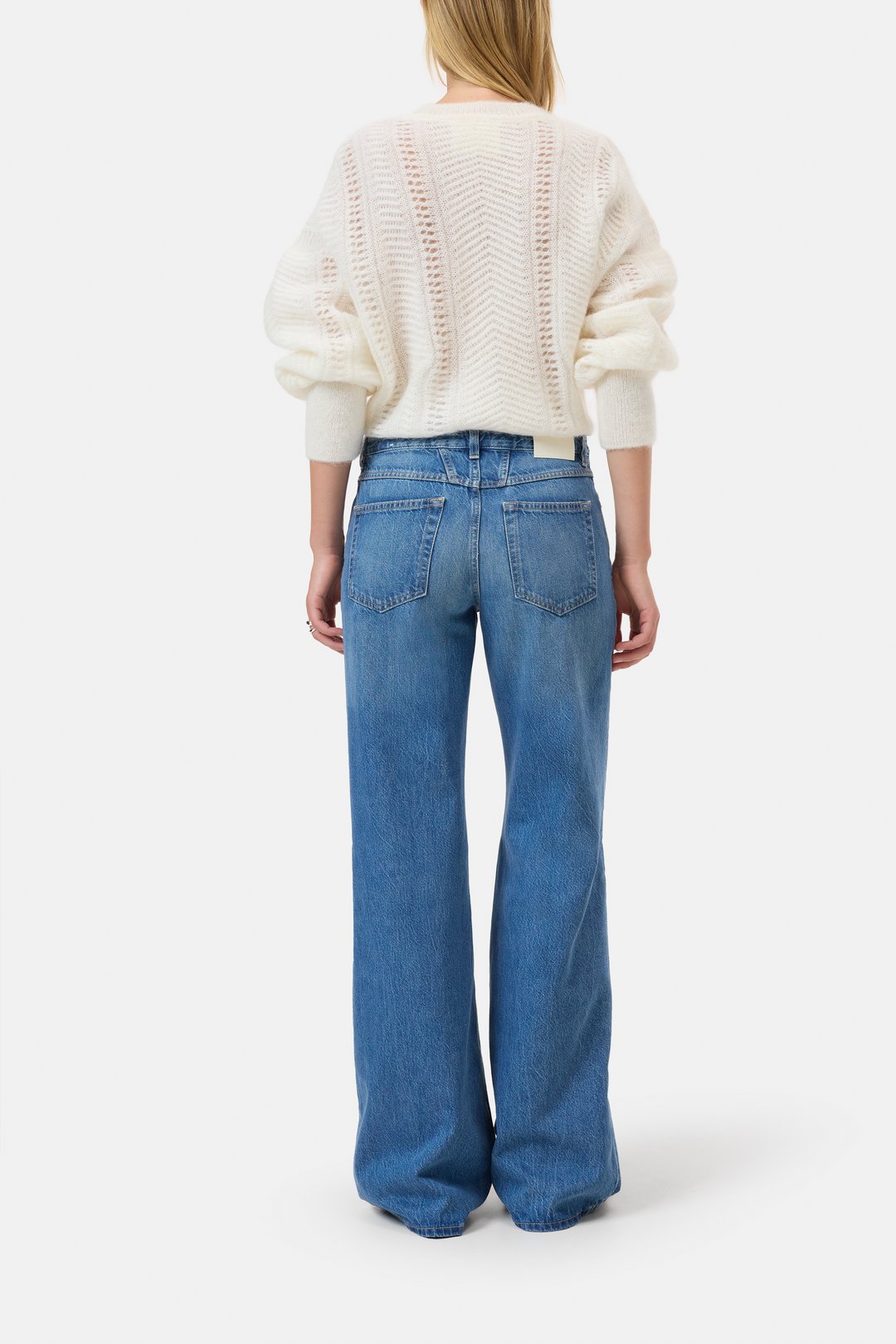 デニム・ジーパン CLOSED Women Denim Pants C22564 18S 3YMBL Blue Closed - Gillan Wide Jeans