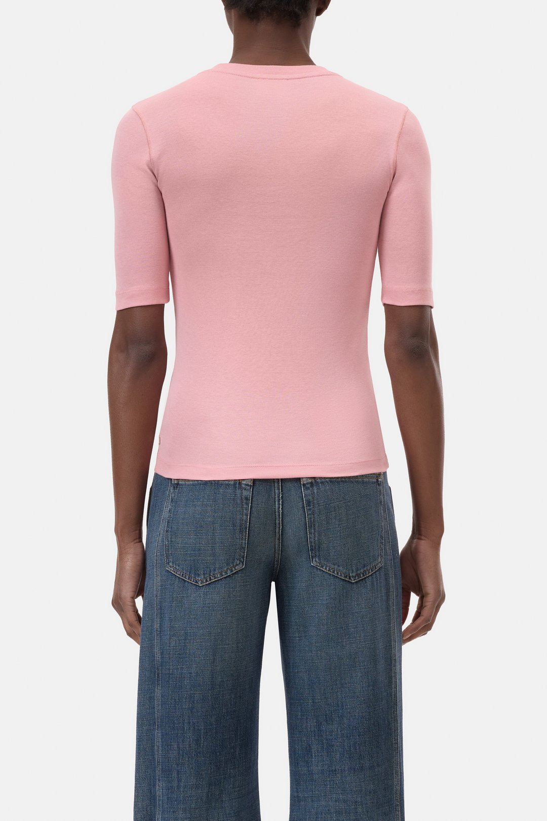Tシャツ・カットソー Aspesi Blush Pink Silk Crepe Top 979810-Soft_Blush_1.jpg?v=