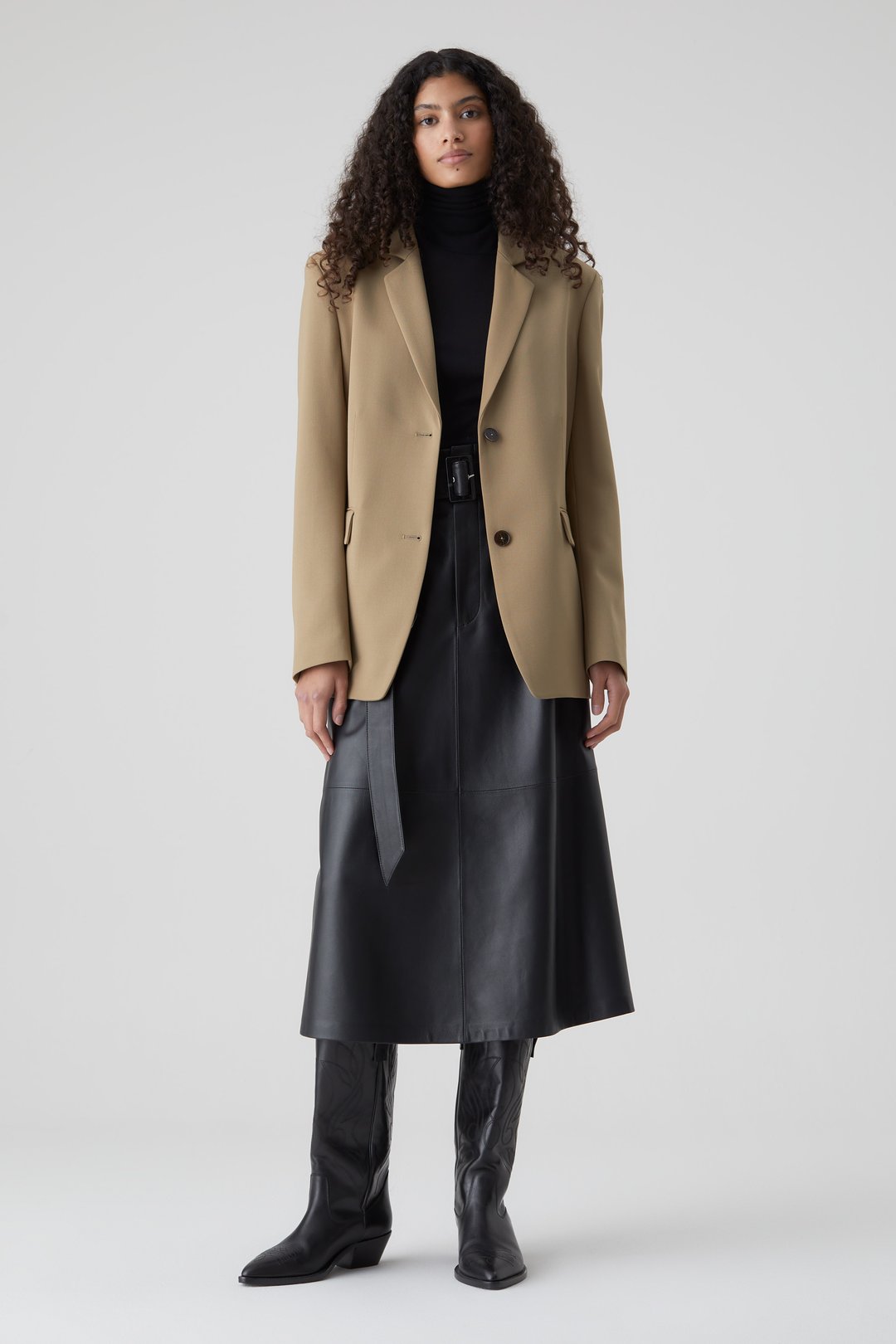 discount 79% Black M Made in Italy Long coat WOMEN FASHION Coats Elegant 