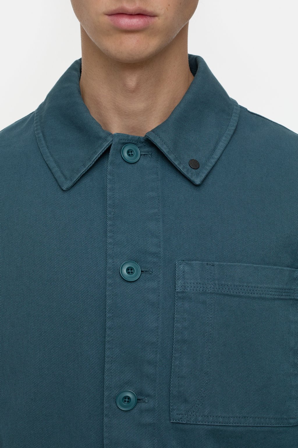 Worker jacket made of cotton | Closed