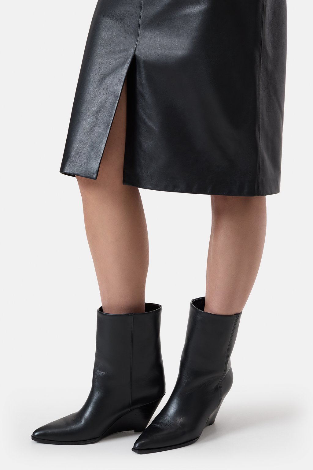 Leather pencil skirt | Closed Leather pencil skirt | Closed