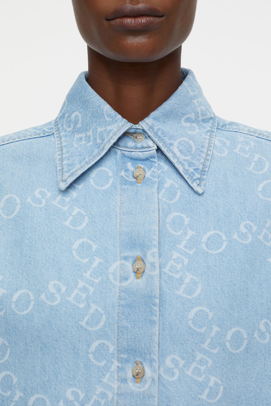 LOGO DENIM SHIRT | CLOSED