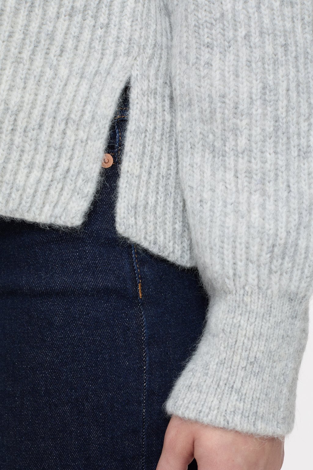 Alpaca mix jumper | Closed