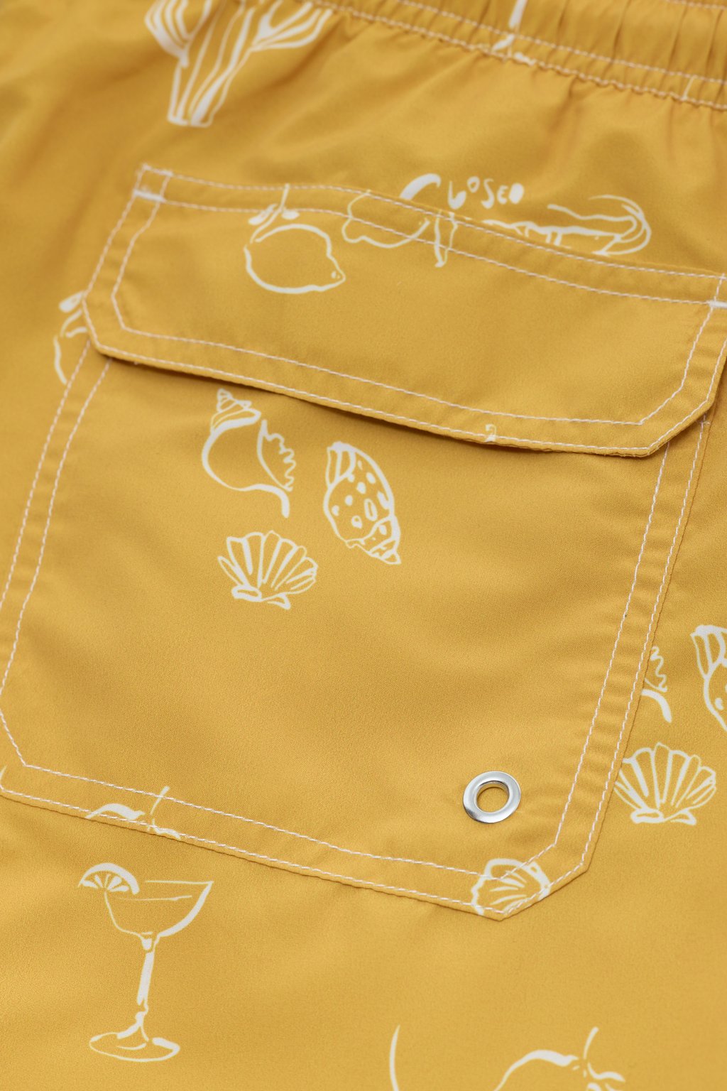 Swim shorts with print | Closed