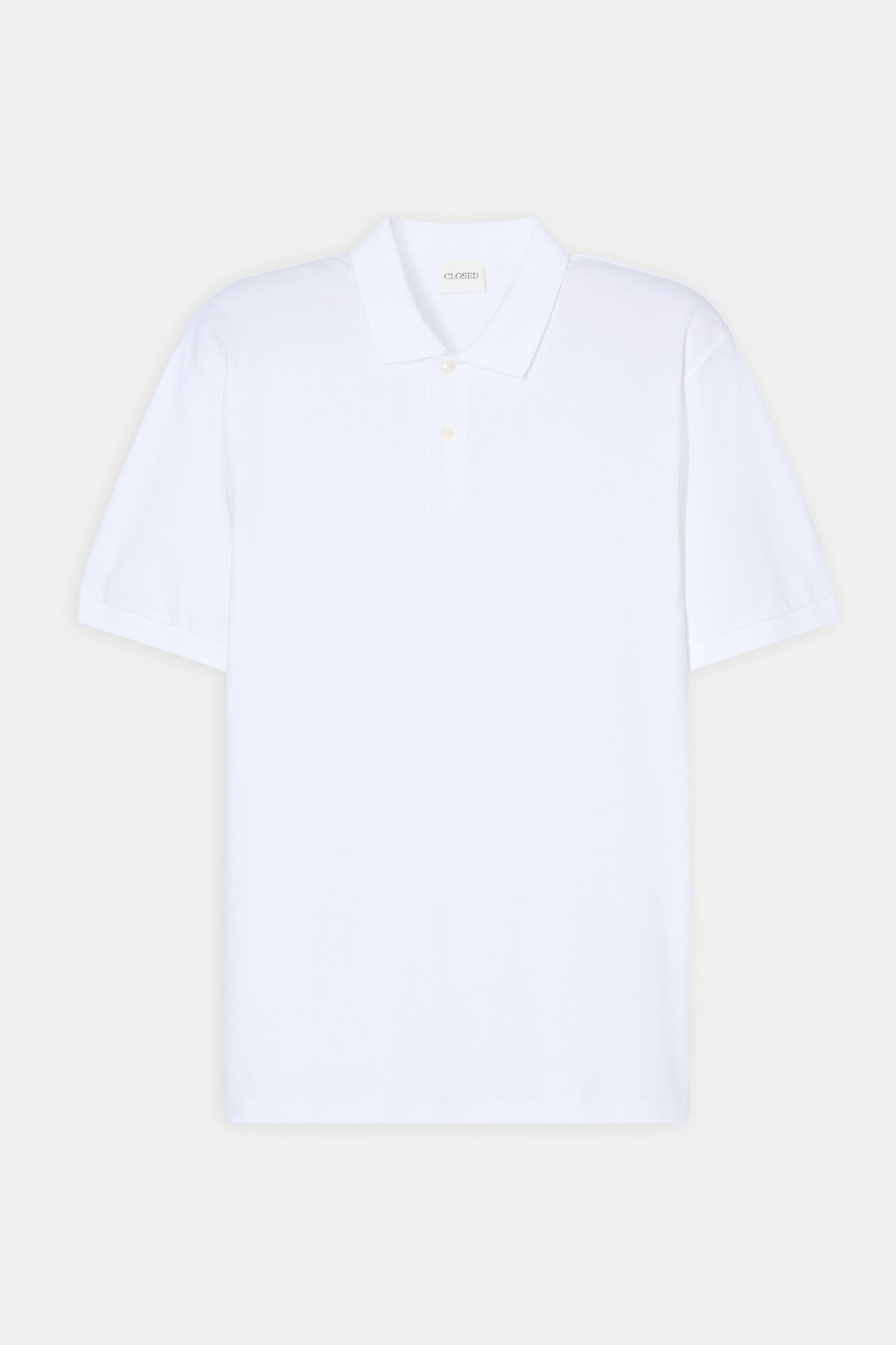 Shirt with polo collar | Closed