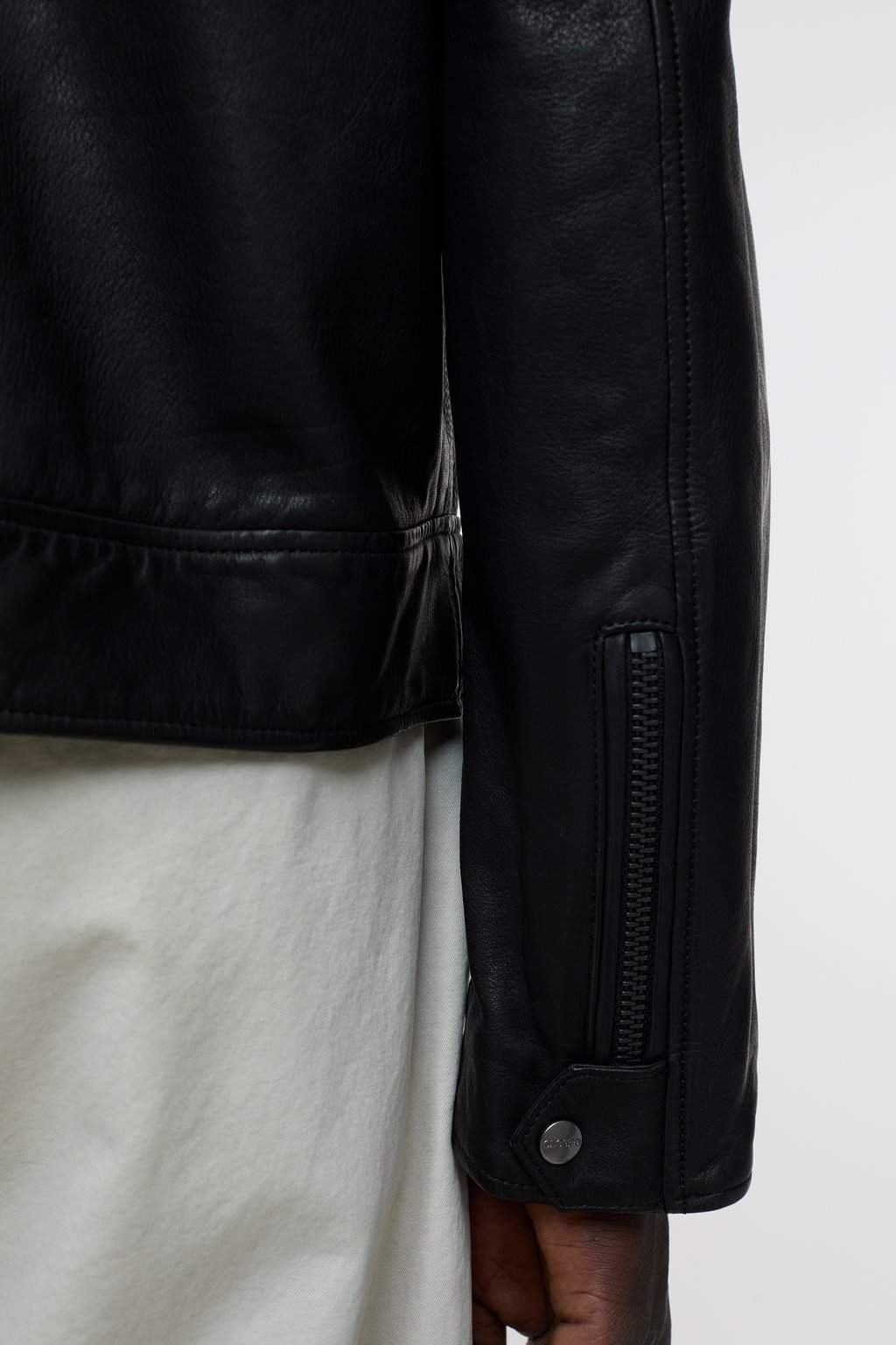 Leather biker jacket | Closed®