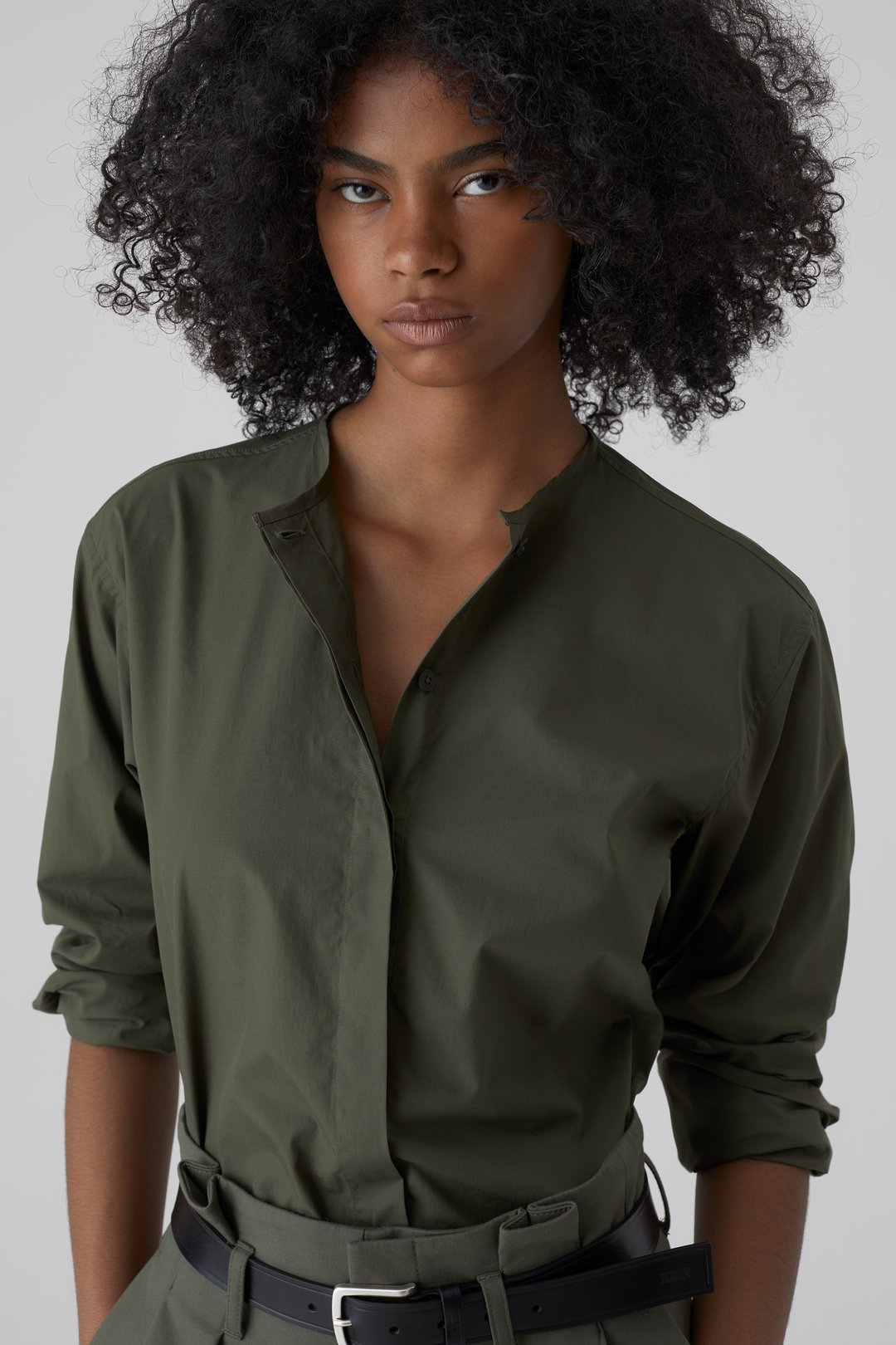 ORGANIC COTTON POPLIN BLOUSE | CLOSED