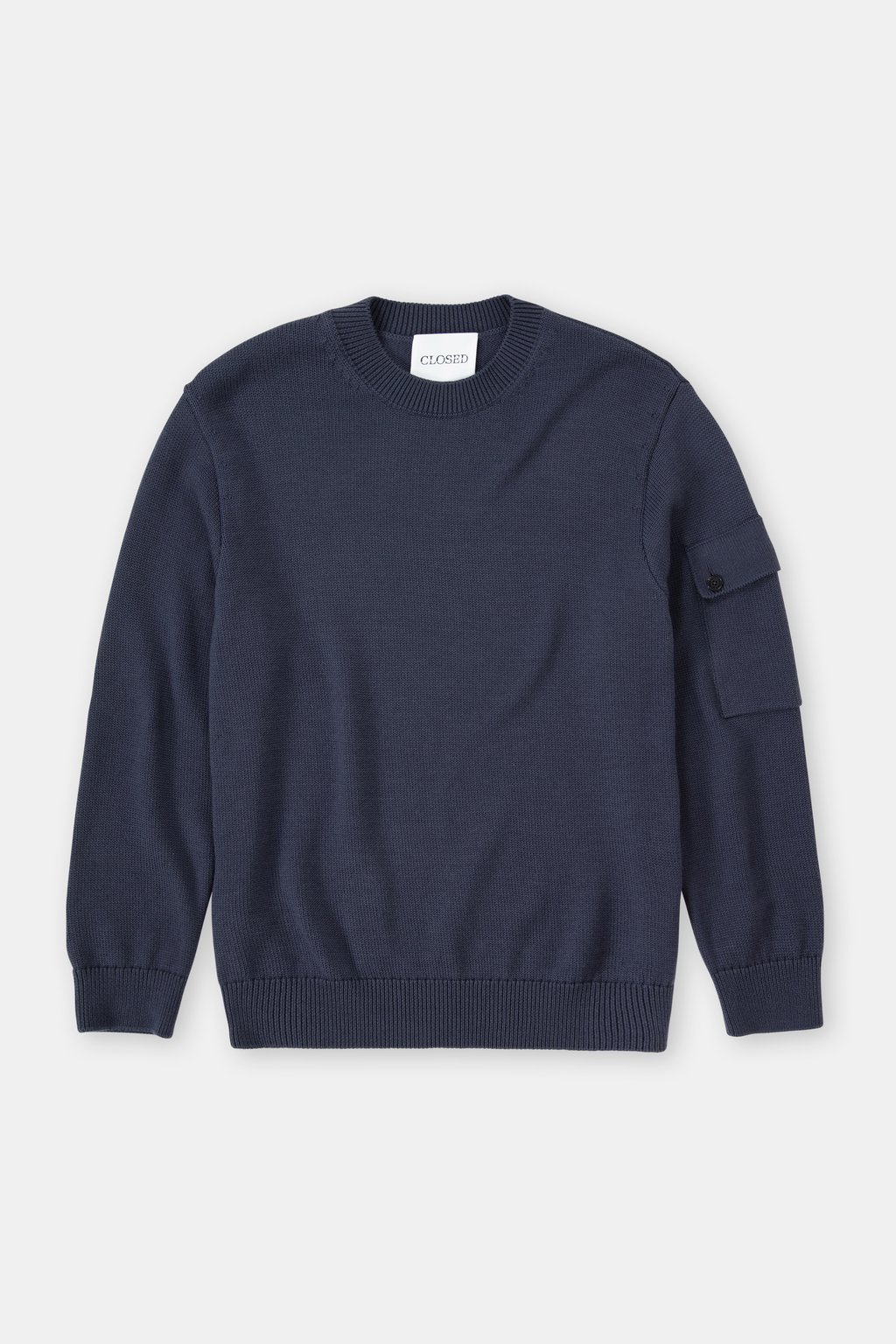 Wool-cotton-mix jumper | Closed