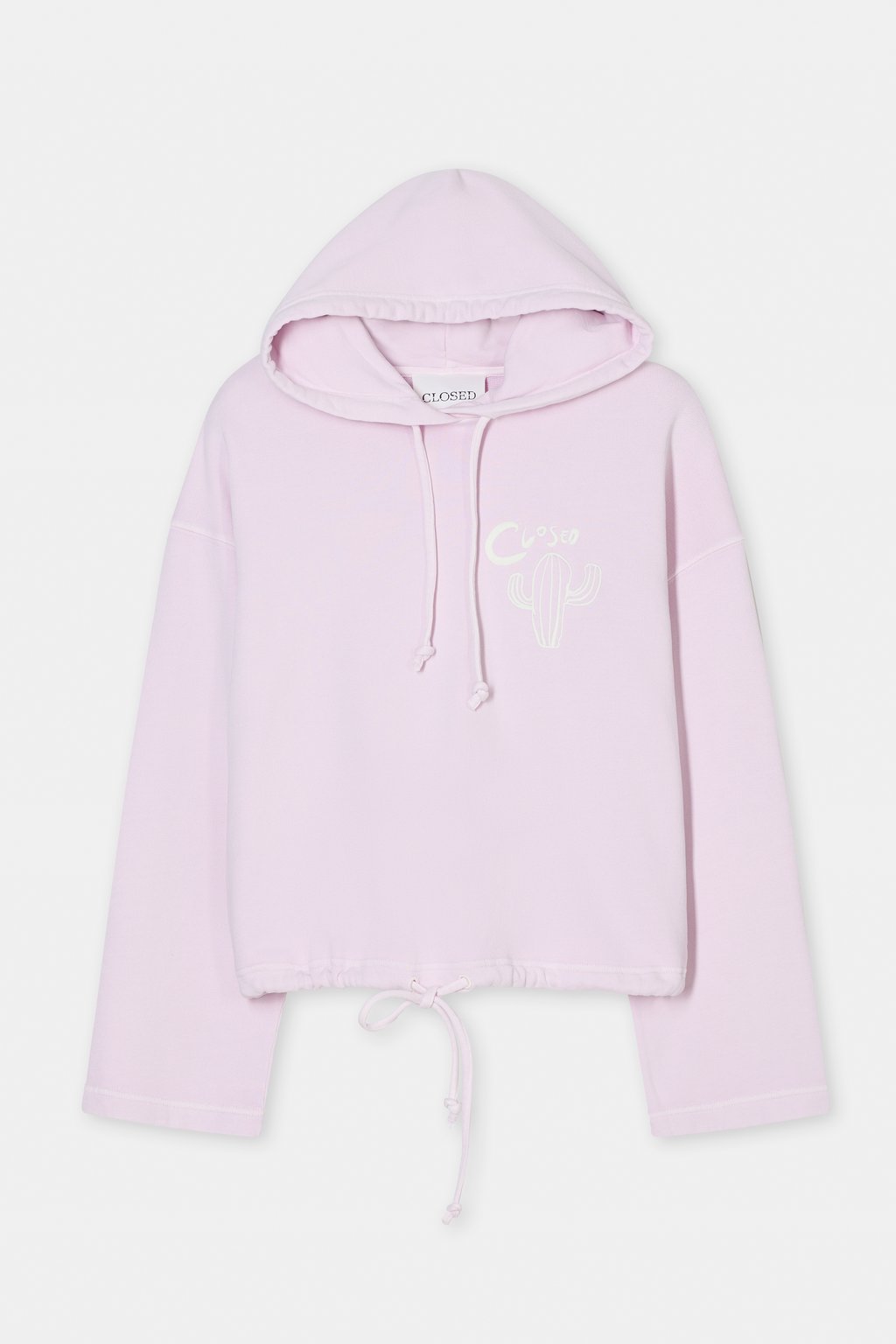 Hoodie with embroidery | Closed
