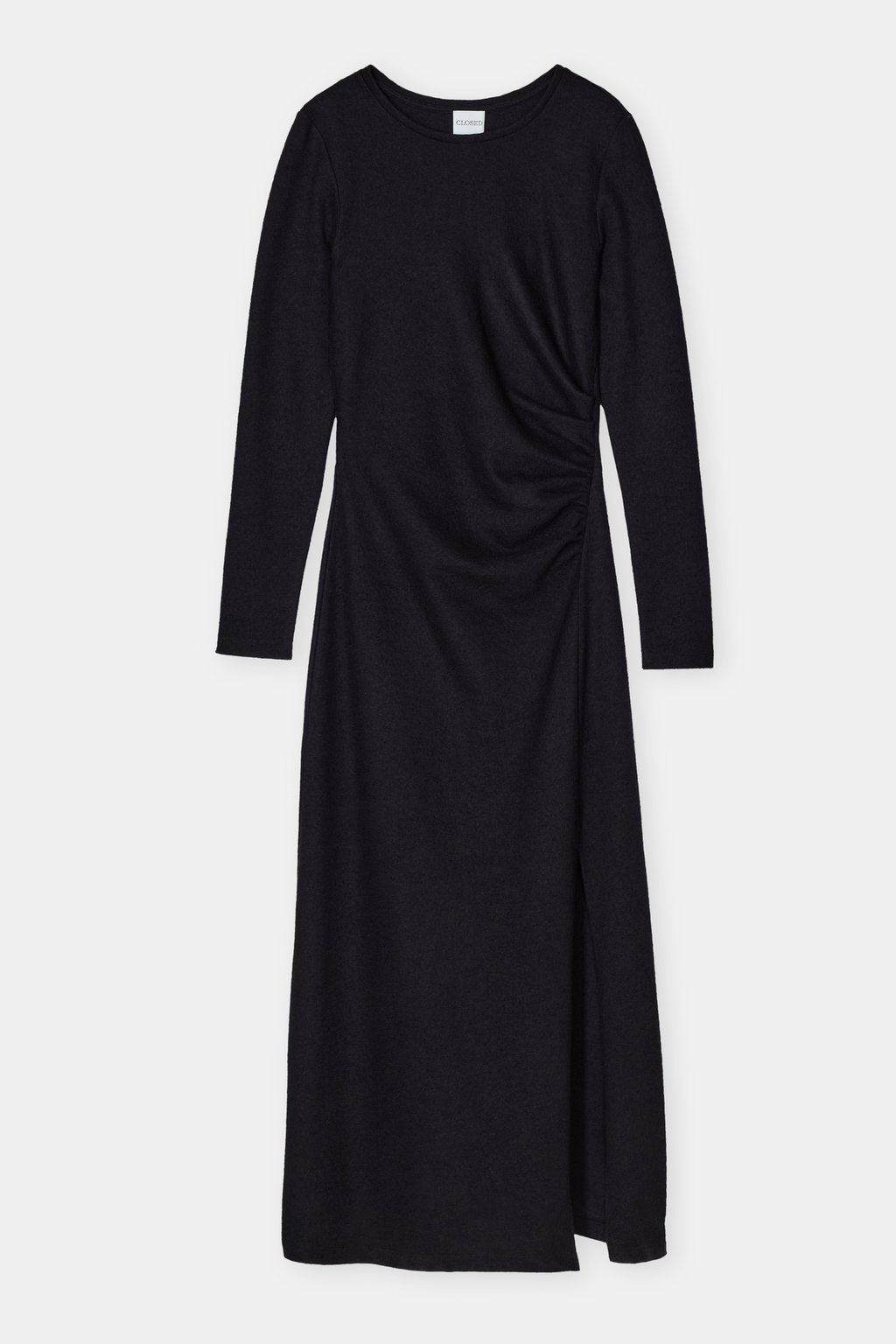 Jacquard knit dress with zip | Gaudì