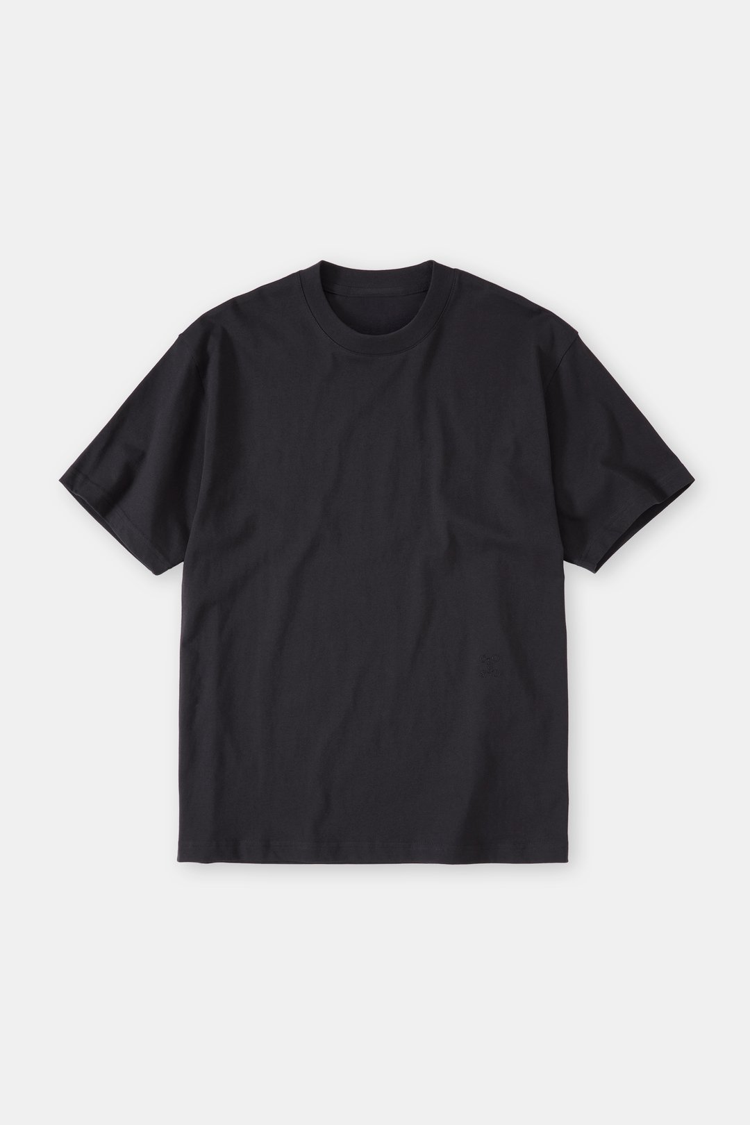 thick plain black t shirts