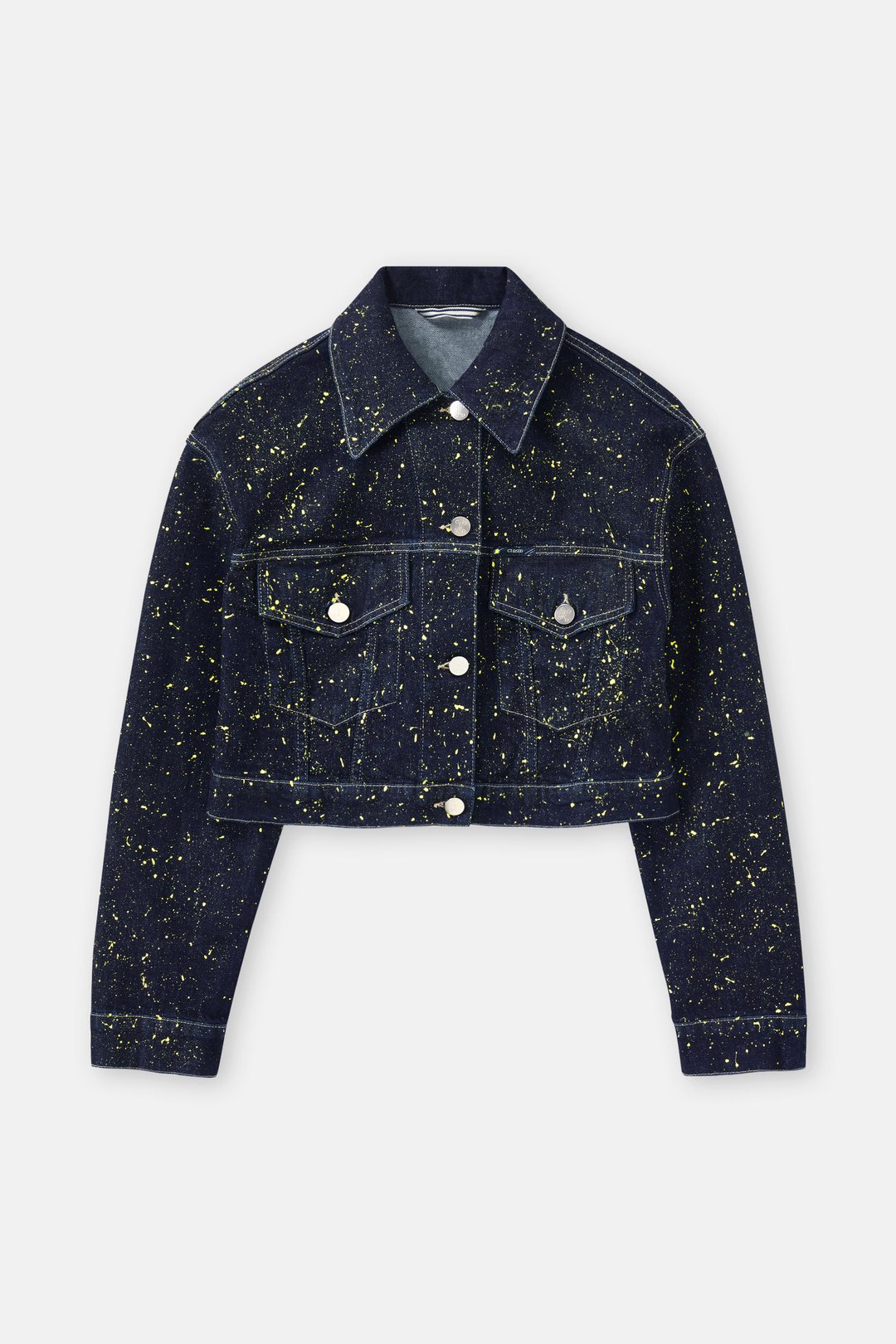 Symbol Patches recycled denim jacket | Moschino Official Store