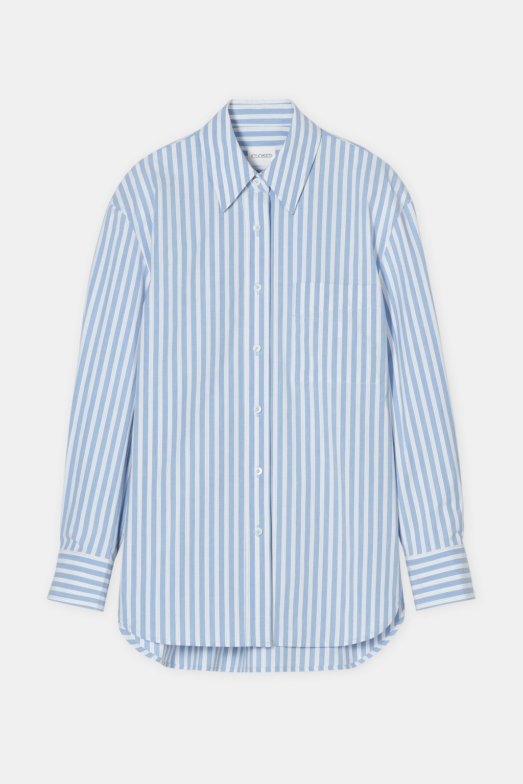 Shirt blouse in cotton poplin | Closed Shirt blouse in cotton poplin | Closed