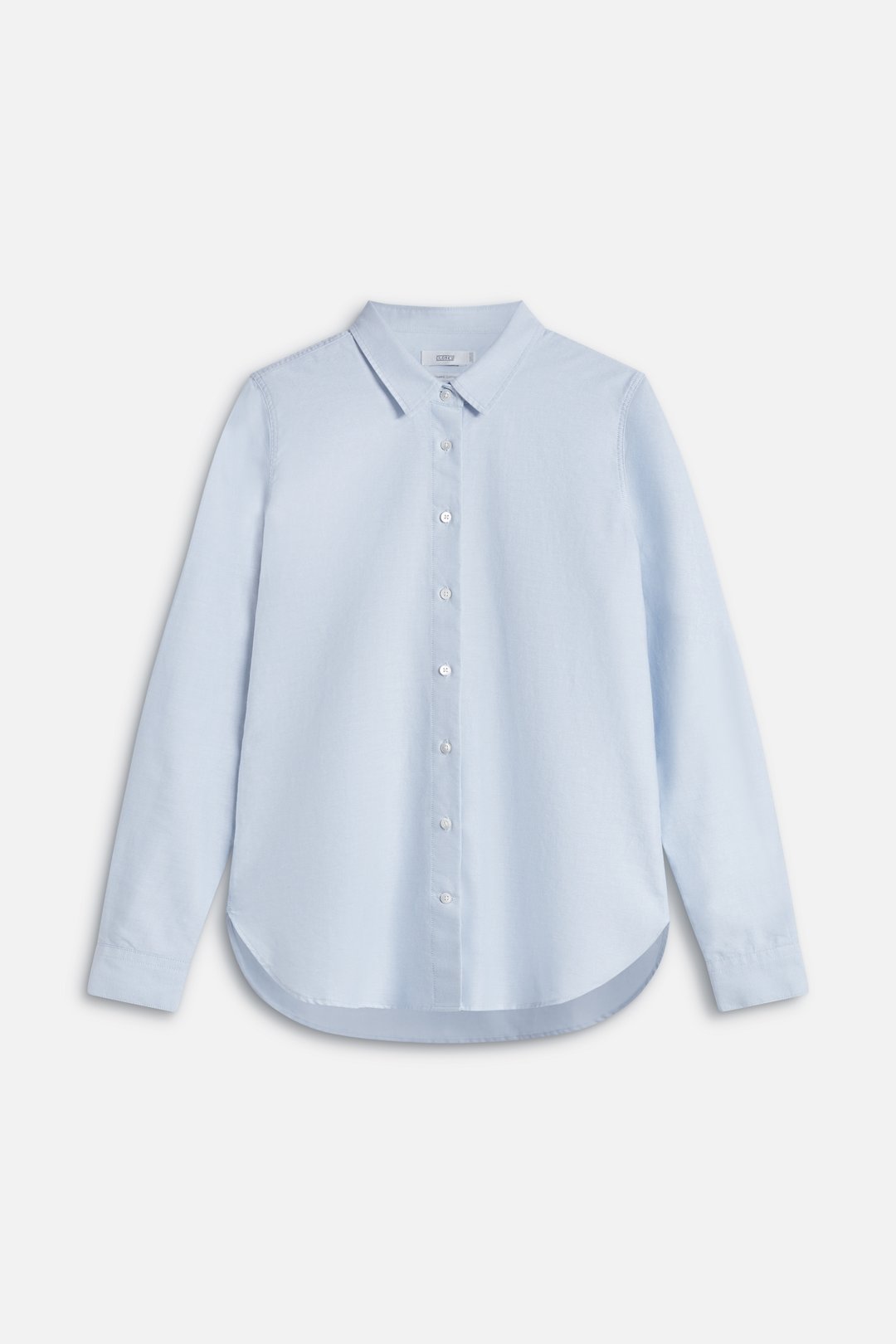 Oxford Organic Cotton Shirt Blouse Closed